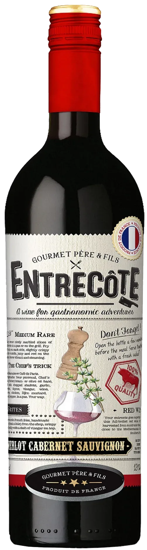 Entrecote Merlot - Cabernet Sauvignon - Syrah — Фронт