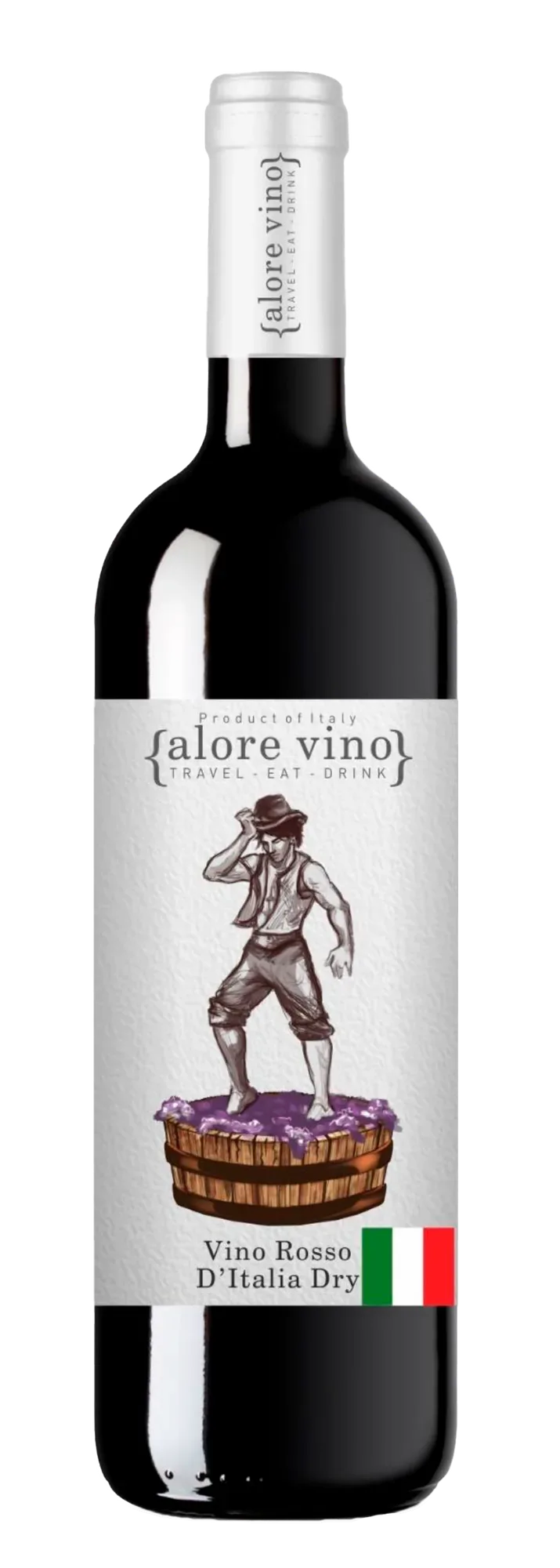 Alore Vino Rosso Dry — Фронт