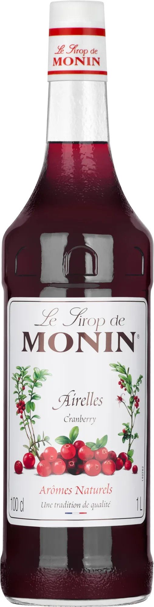 RU Сироп Monin Клюква, "CRANBERRY", стекло