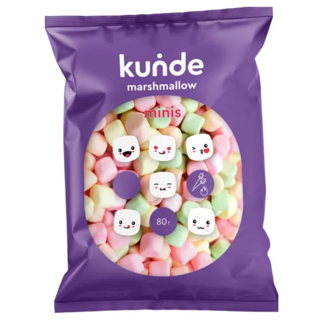 КОНФЕТЫ KUNDE MINIS МАРШМЕЛЛОУ П/П