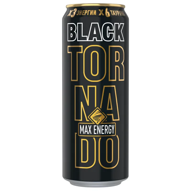 Tornado Max Energy Black