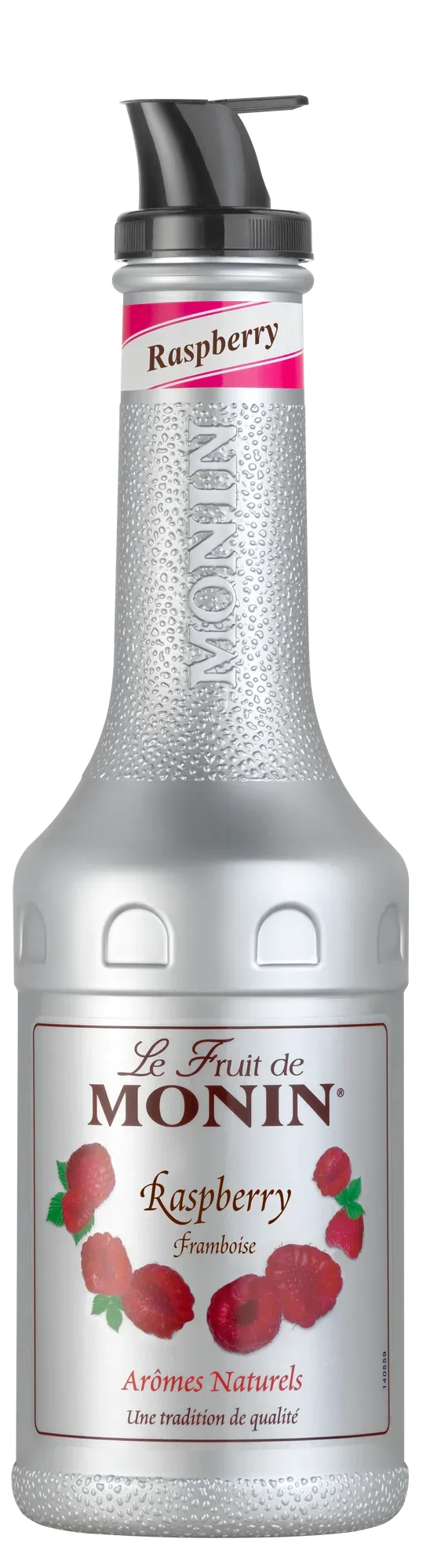 RU Фруктовое пюре Monin Малина "RASPBERRY", пэт, основа — Фронт