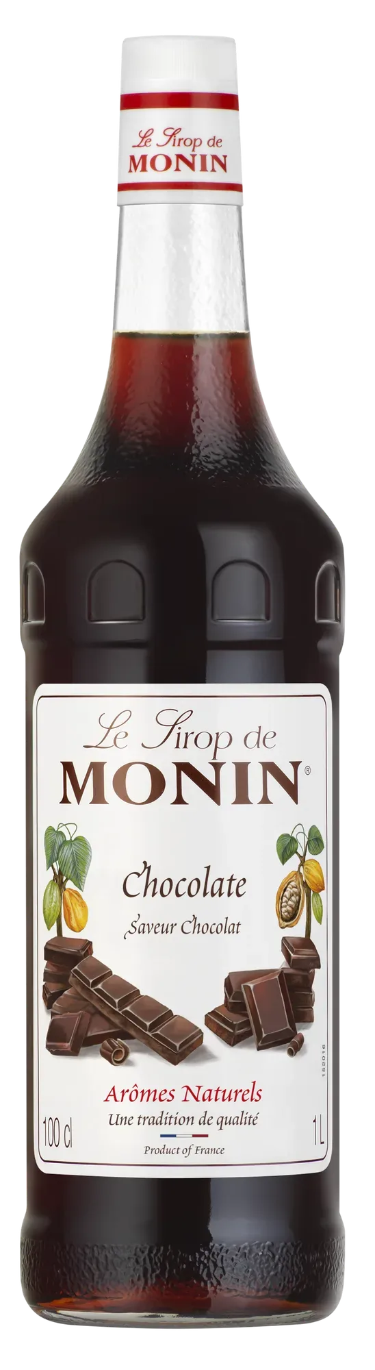 RU Сироп Monin Шоколад "CHOCOLATE" стекло — Фронт