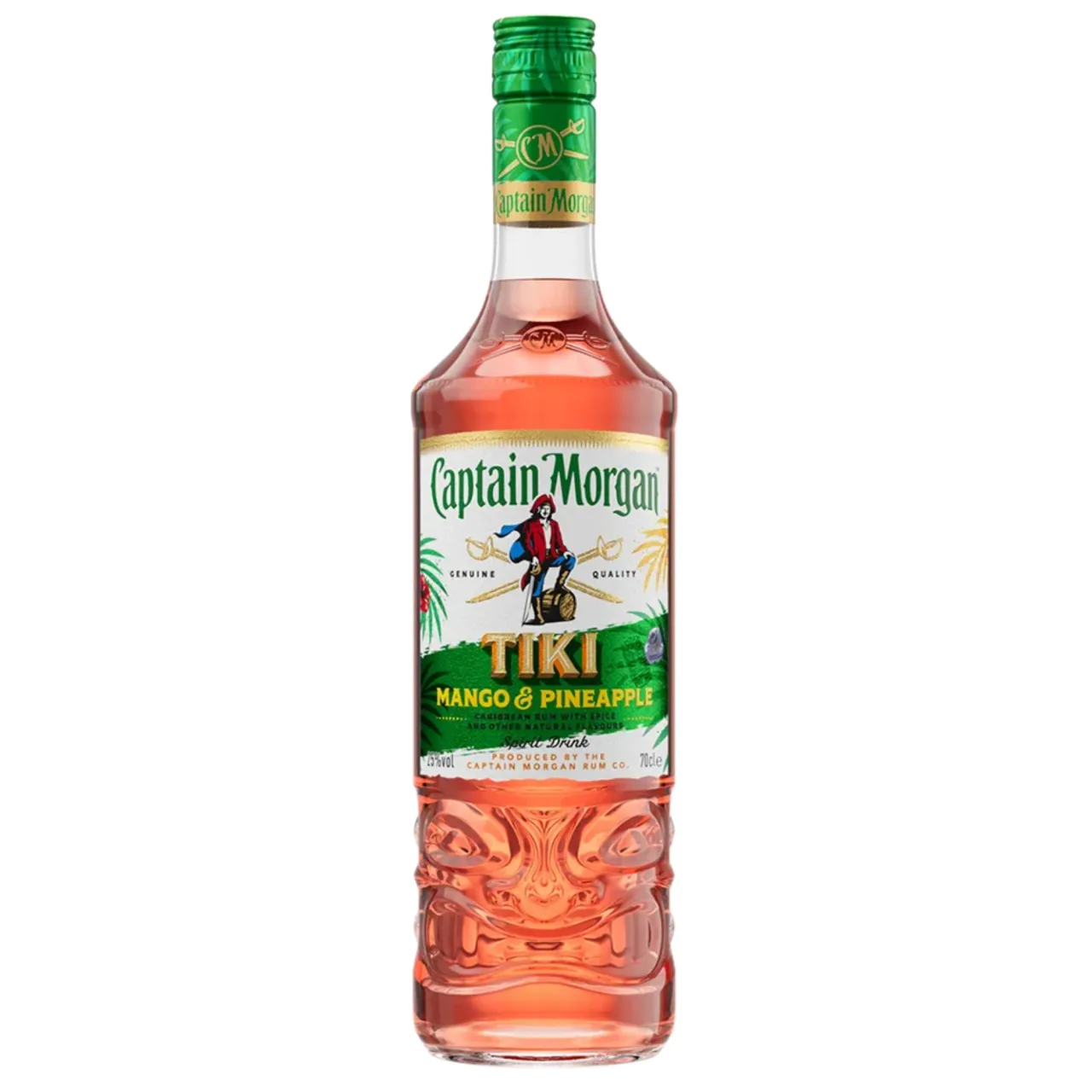 Captain Morgan Tiki Mango & Pineapple — Фронт