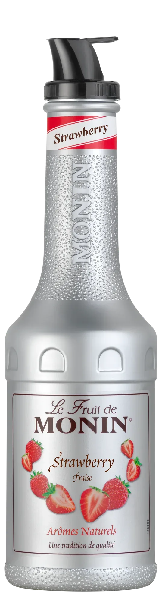 RU Фруктовое пюре Monin Клубника "STRAWBERRY", пэт, основа — Фронт