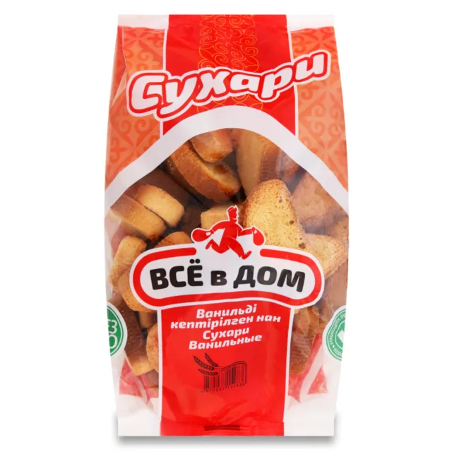 СУХАРИ ВСЁ В ДОМ ВАНИЛЬНЫЕ ФЛ/П