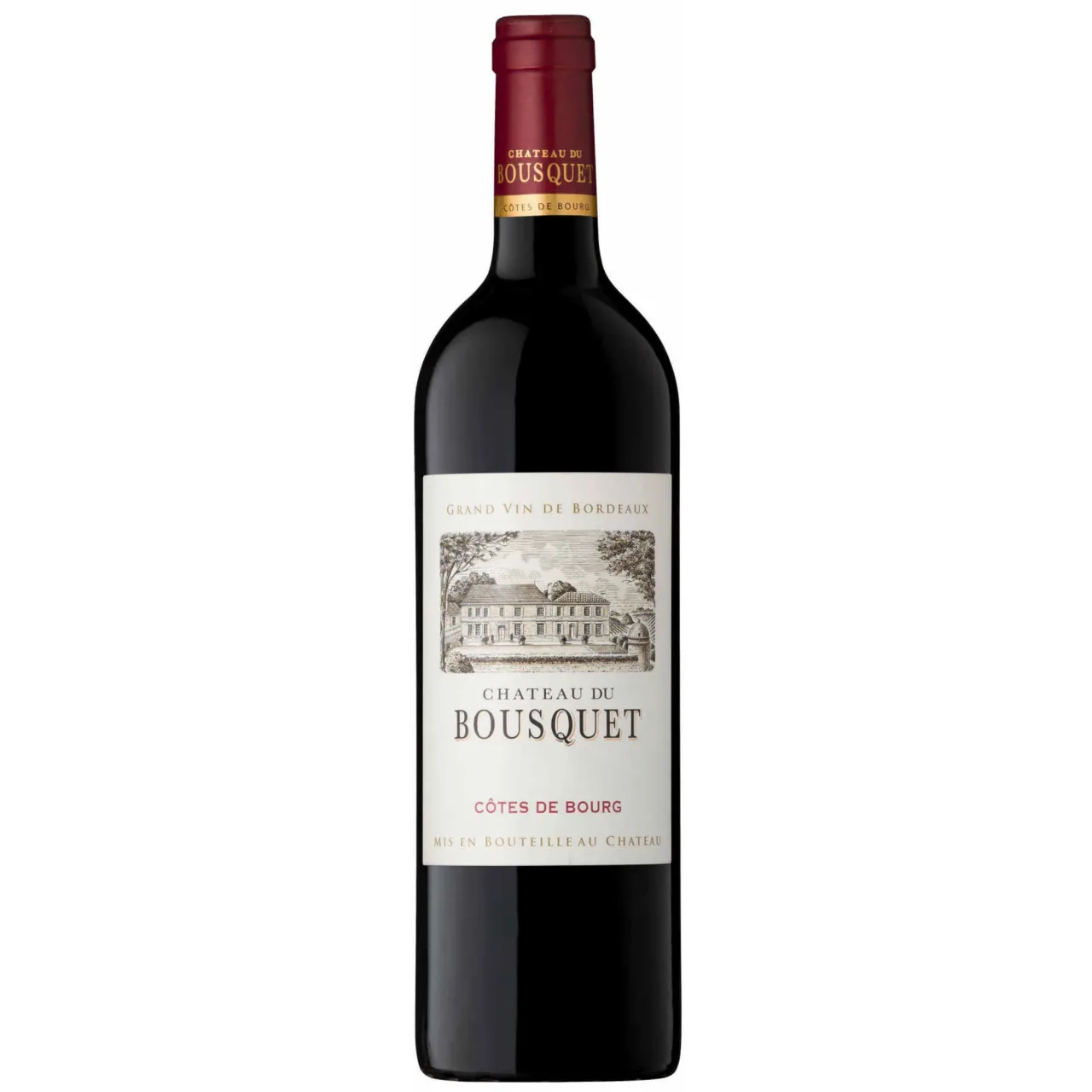 Chateau Bousquet 2020 - Cotes de Bourg Rouge — Фронт
