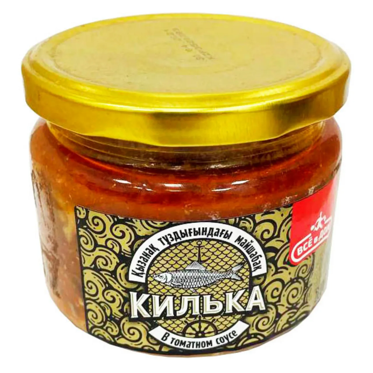 КИЛЬКА ВСЁ В ДОМ В ТОМАТНОМ СОУСЕ С/Б — Фронт