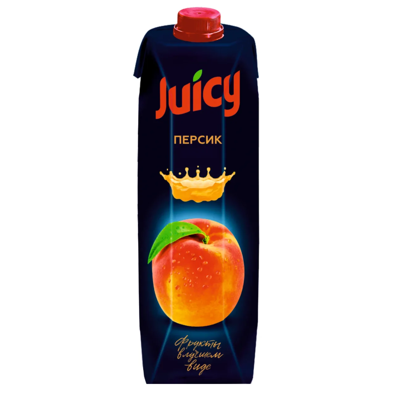 Juicy PP Персик сокосодержащий напиток — Фронт