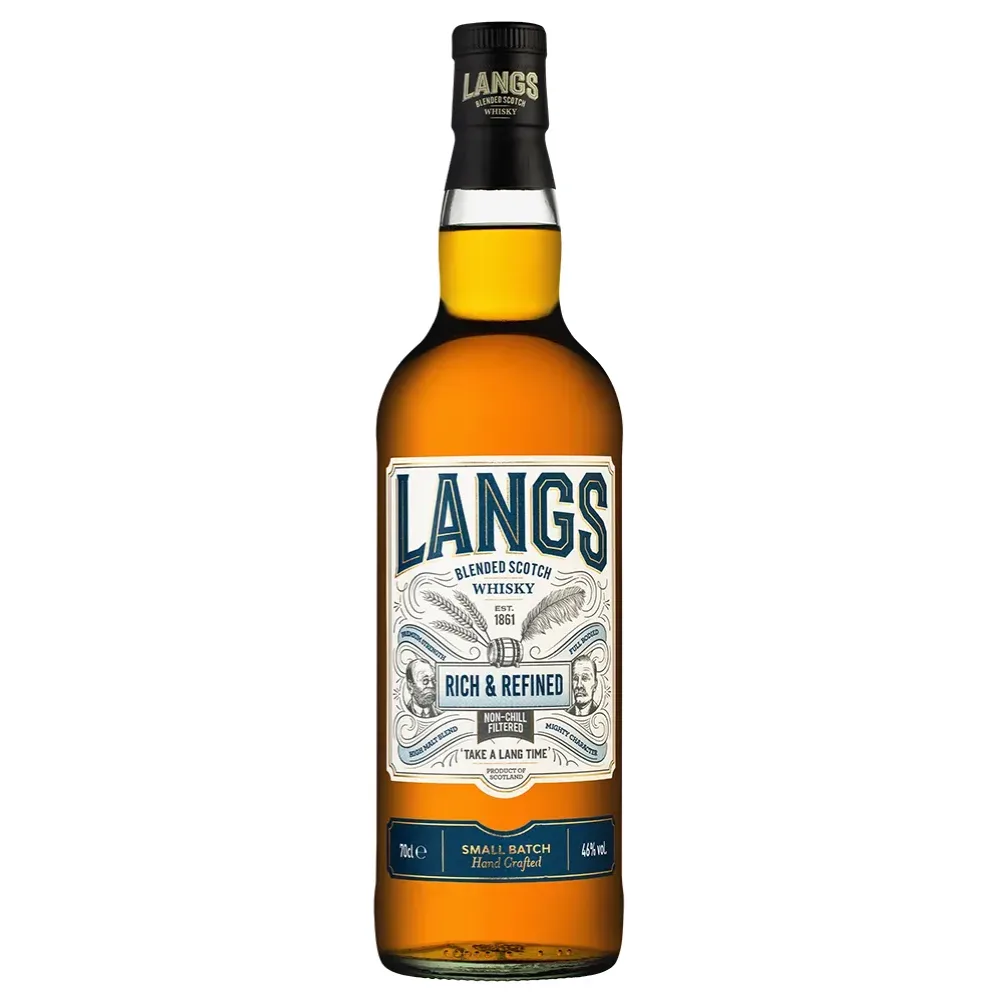 Langs 12 X 70CL 46 % Rich & Refiend — Фронт