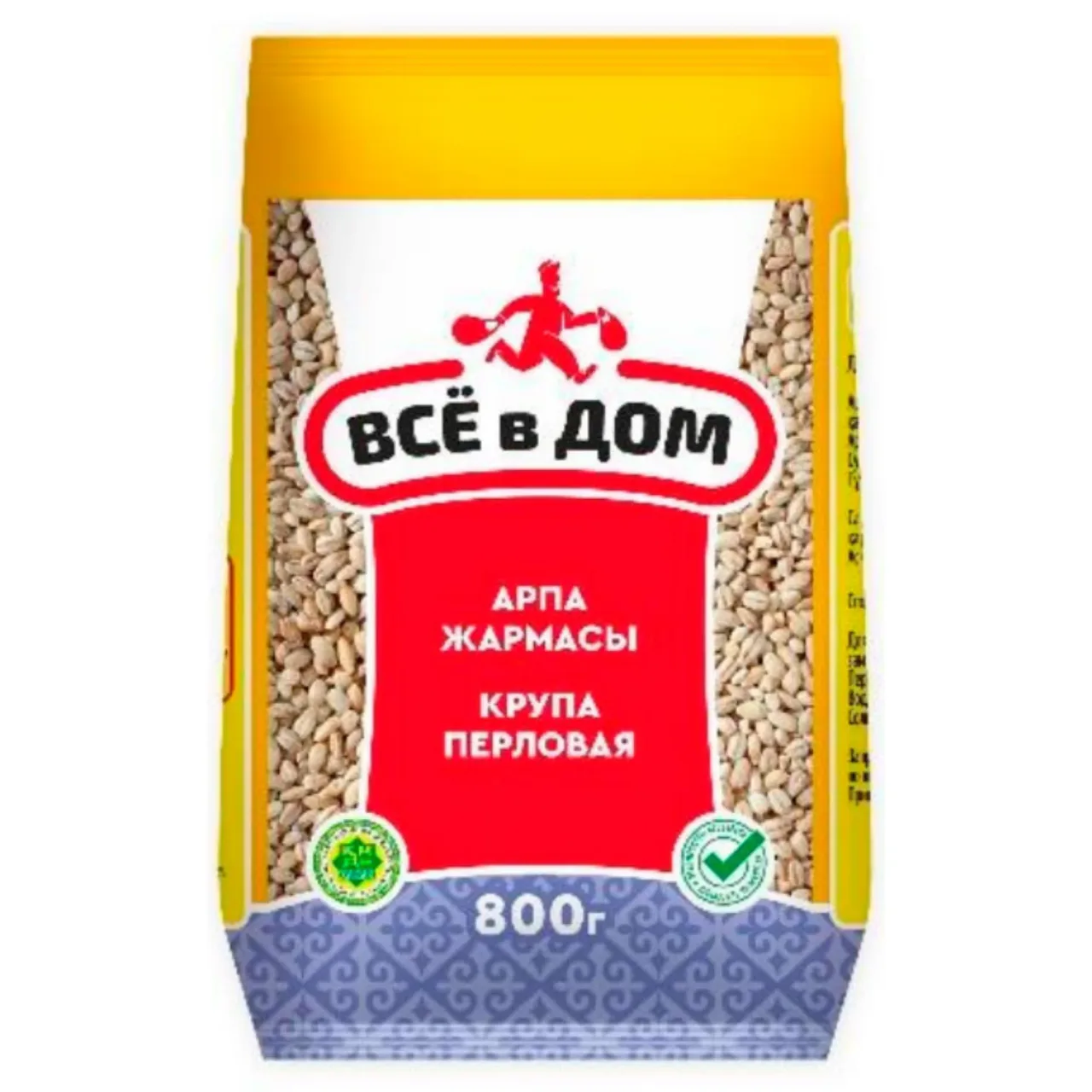 КРУПА ВСЁ В ДОМ ПЕРЛОВАЯ П/П — Фронт