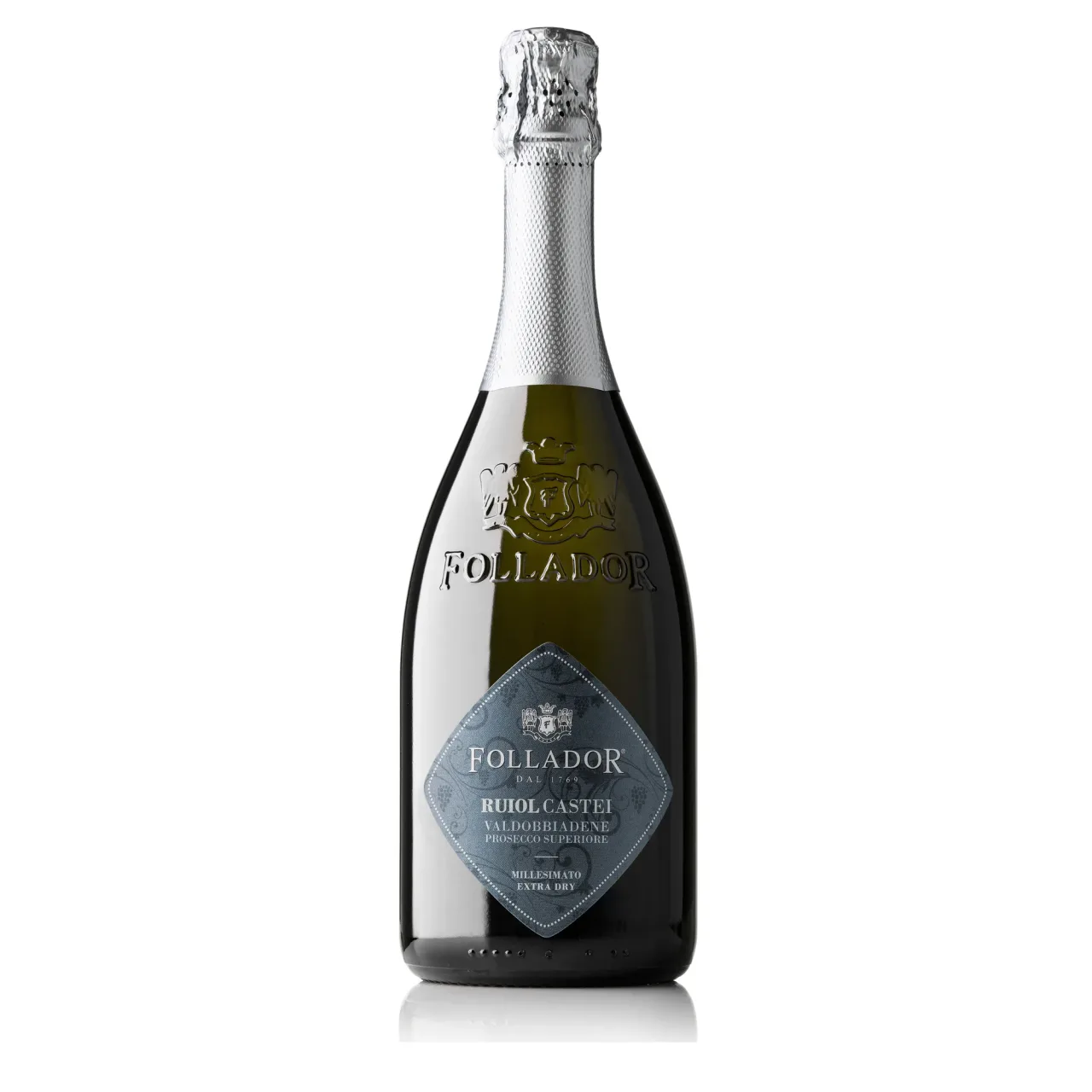 Follador RUIOL CASTEI Valdobbiadene Prosecco Superiore Extra Dry Millesimato — Фронт