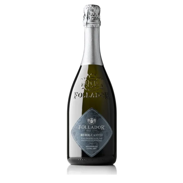 Follador RUIOL CASTEI Valdobbiadene Prosecco Superiore Extra Dry Millesimato