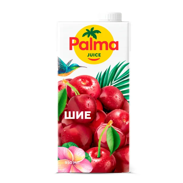 Сокосодержащий напиток Palma "Вишня", объем