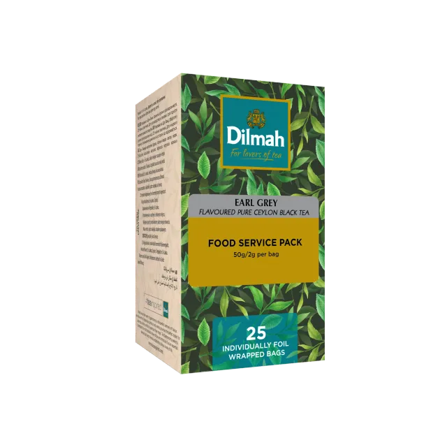 Цейлонский черный чай листовой «DILMAH «EARL GREY», 25 ×
