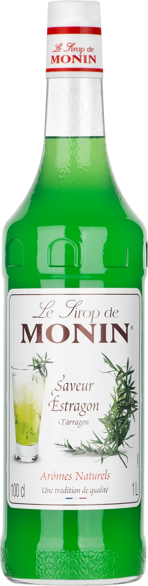 RU Сироп Monin Тархун "TARRAGON", стекло — Фронт