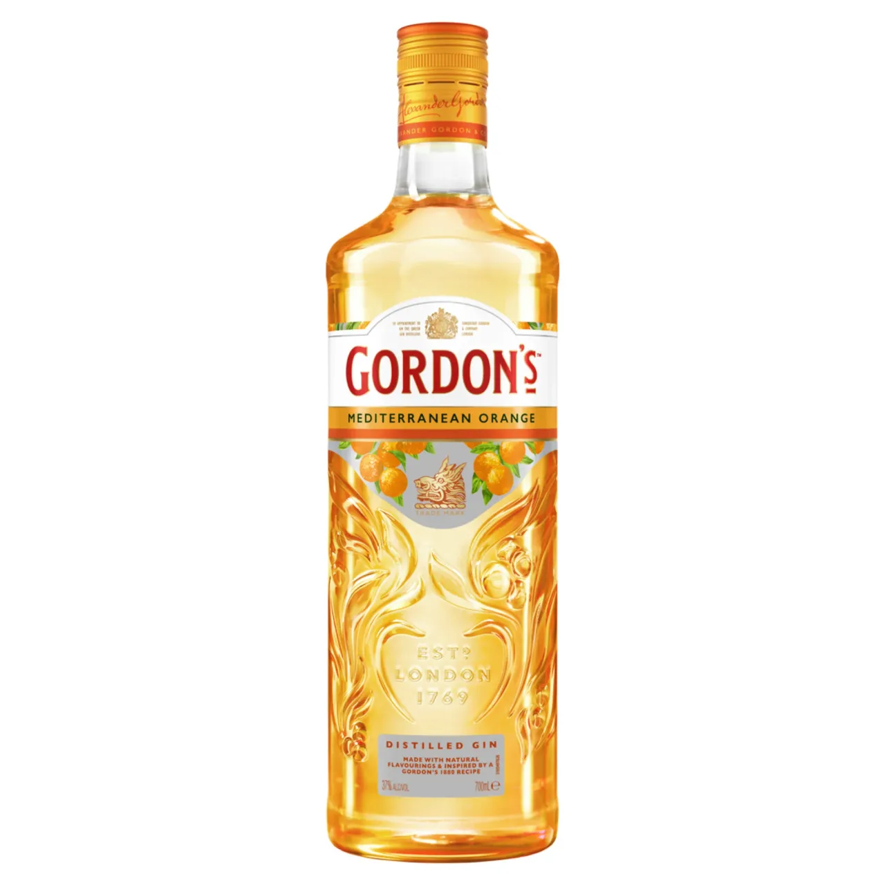 Gordons Mediterranean Orange — Фронт