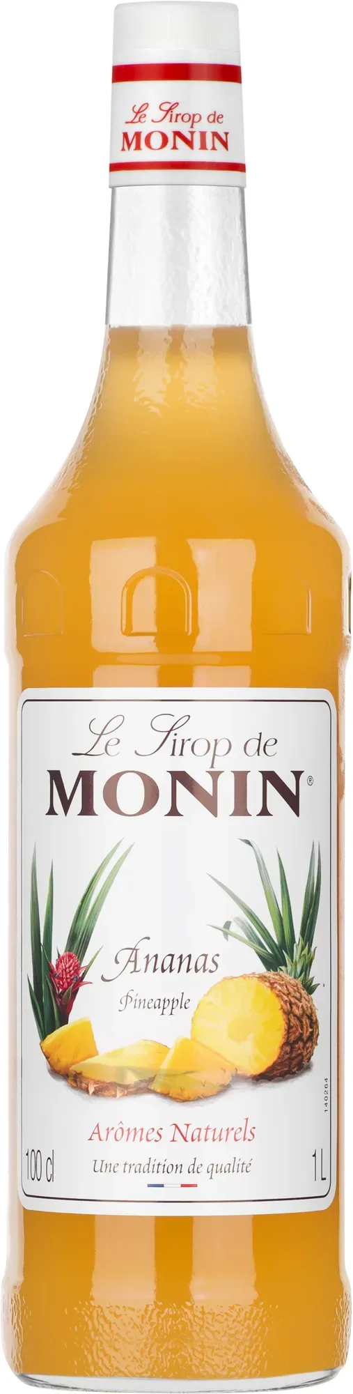RU Сироп Monin Ананас, "PINEAPPLE", стекло — Фронт
