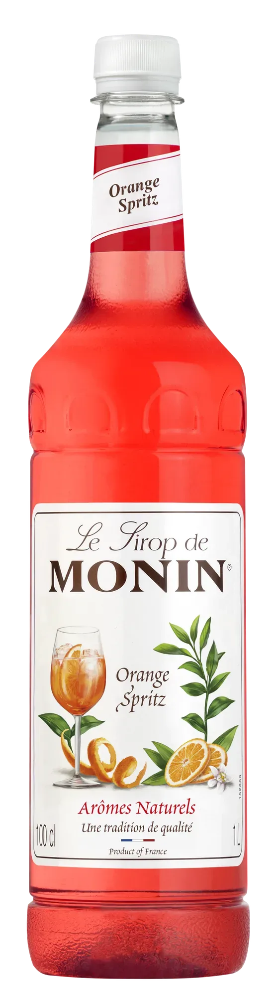 RU Сироп Monin Апельсиновый Шприц, "ORANGE SPRITZ", стекло — Фронт