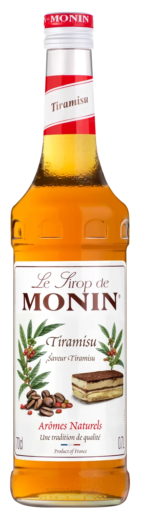 Сироп Monin Тирамису "TIRAMISU", стекло — Фронт