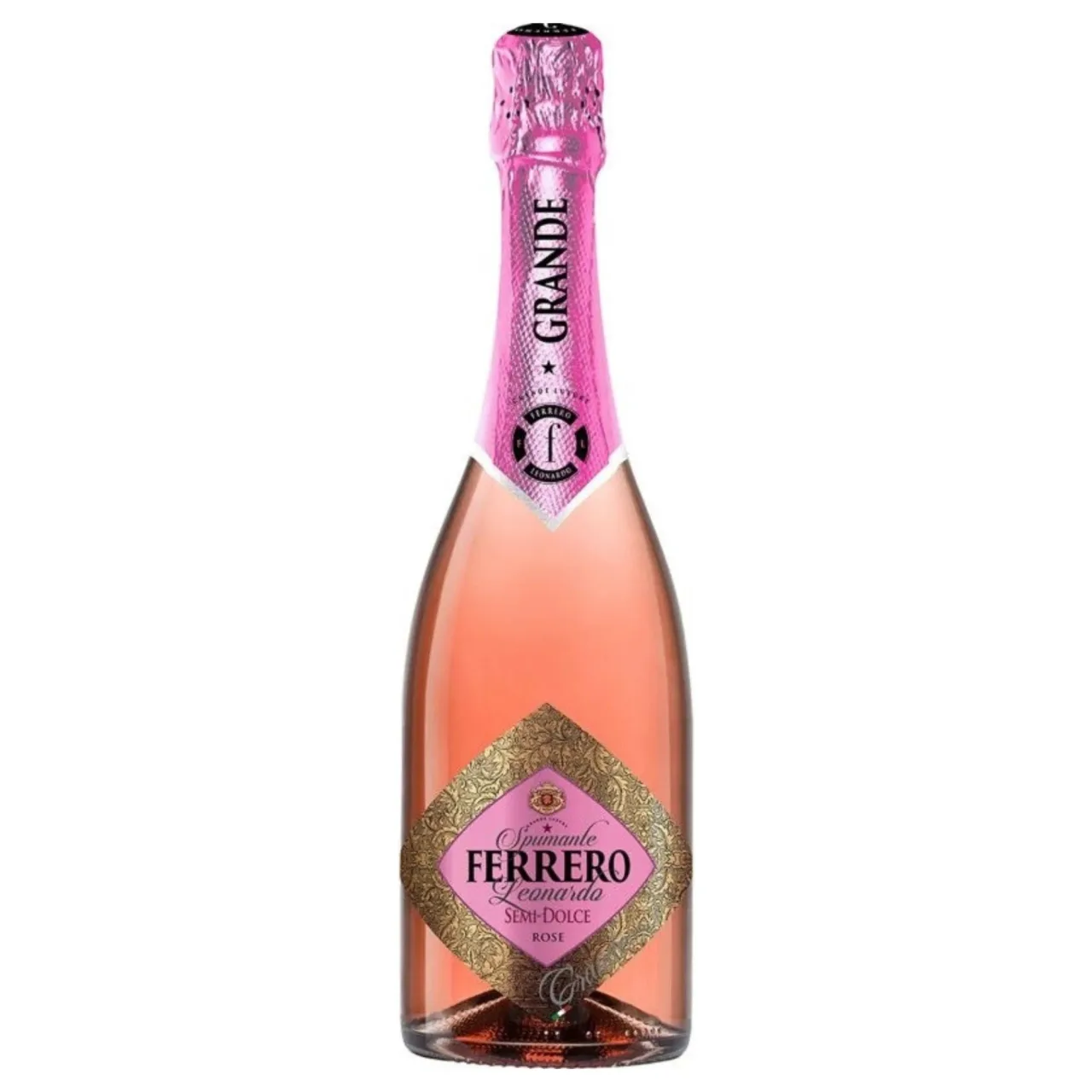 Ferrero Leonardo Moscato Dolce Rose — Фронт