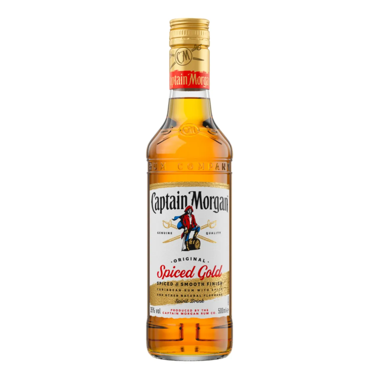 Captain Morgan Spiced Gold — Фронт