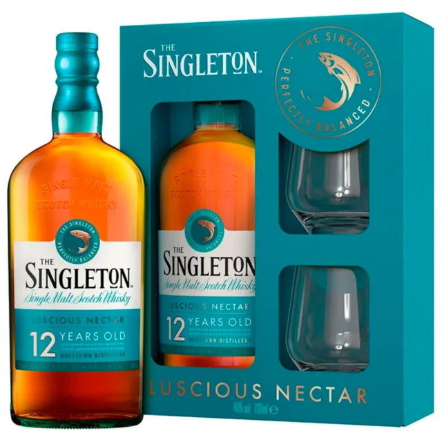 The Singleton Dufftown 12 YO + 2 бокала