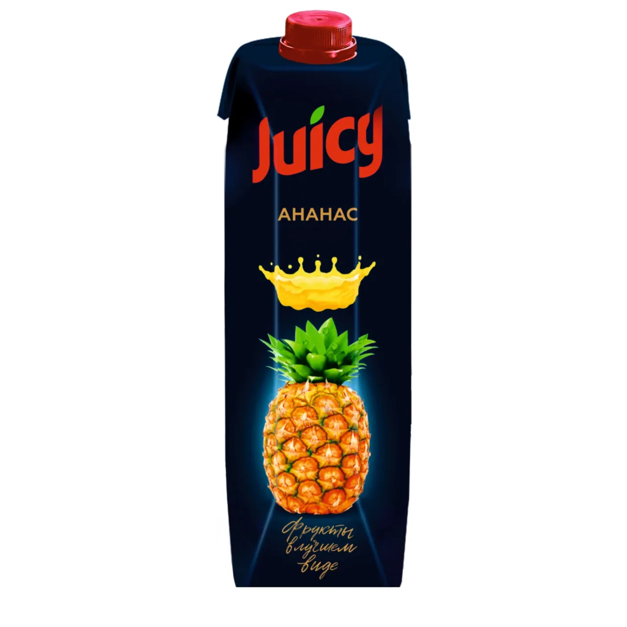 Juicy PP Ананас сокосодержащий напиток — Фронт