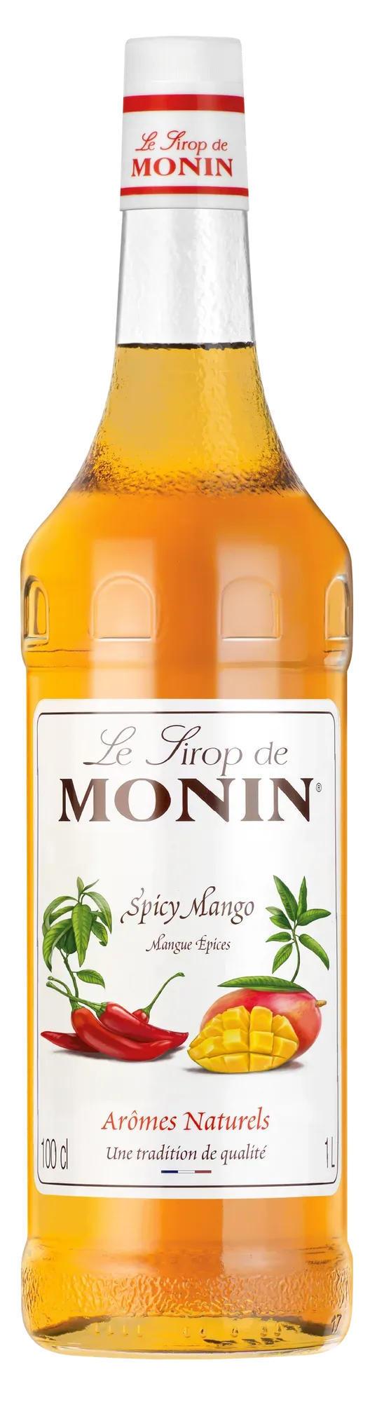 RU Сироп Monin Манго пряный "SPICY MANGO", стекло — Фронт