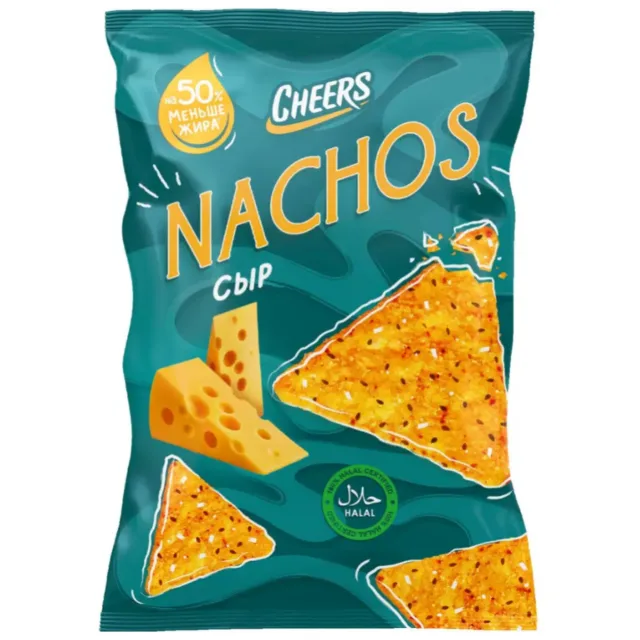 СНЕКИ NACHOS СЫР КУКУРУЗНЫЕ П/П