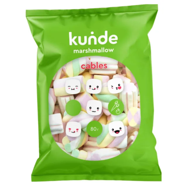 КОНФЕТЫ KUNDE CABLES МАРШМЕЛЛОУ П/П