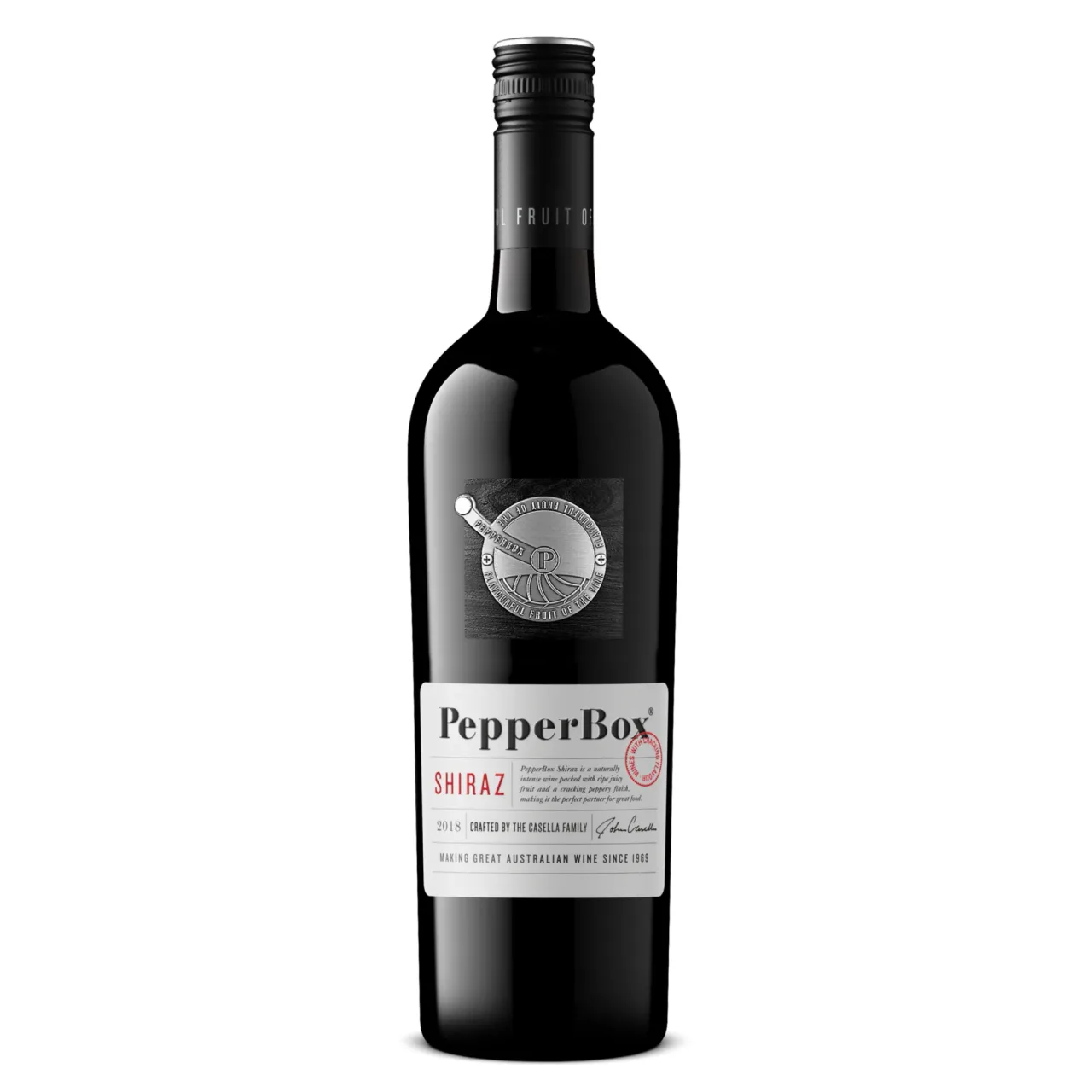 Pepper Box Shiraz — Фронт