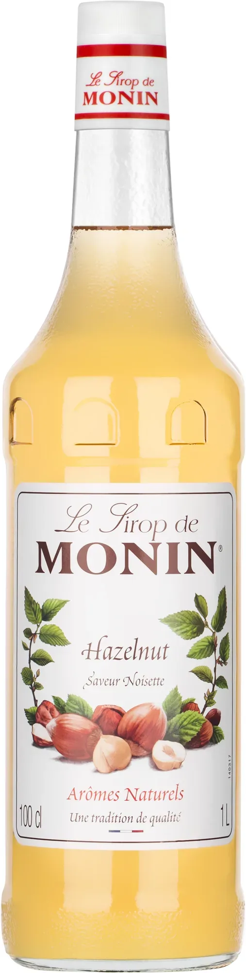 RU Сироп Monin Лесной орех "HAZELNUT", стекло — Фронт