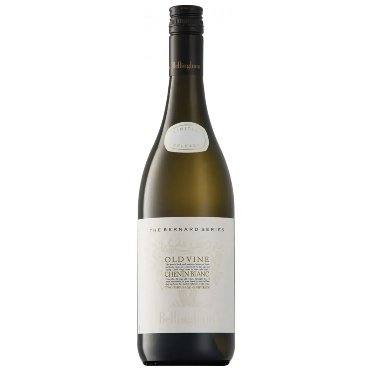Bellingham Old Vine Chenin Blanc Bernard Series — Фронт
