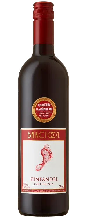 Barefoot Zinfandel California — Фронт