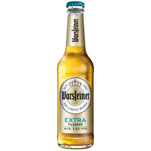 Пиво Warsteiner Extra светлое фильтрованное бут