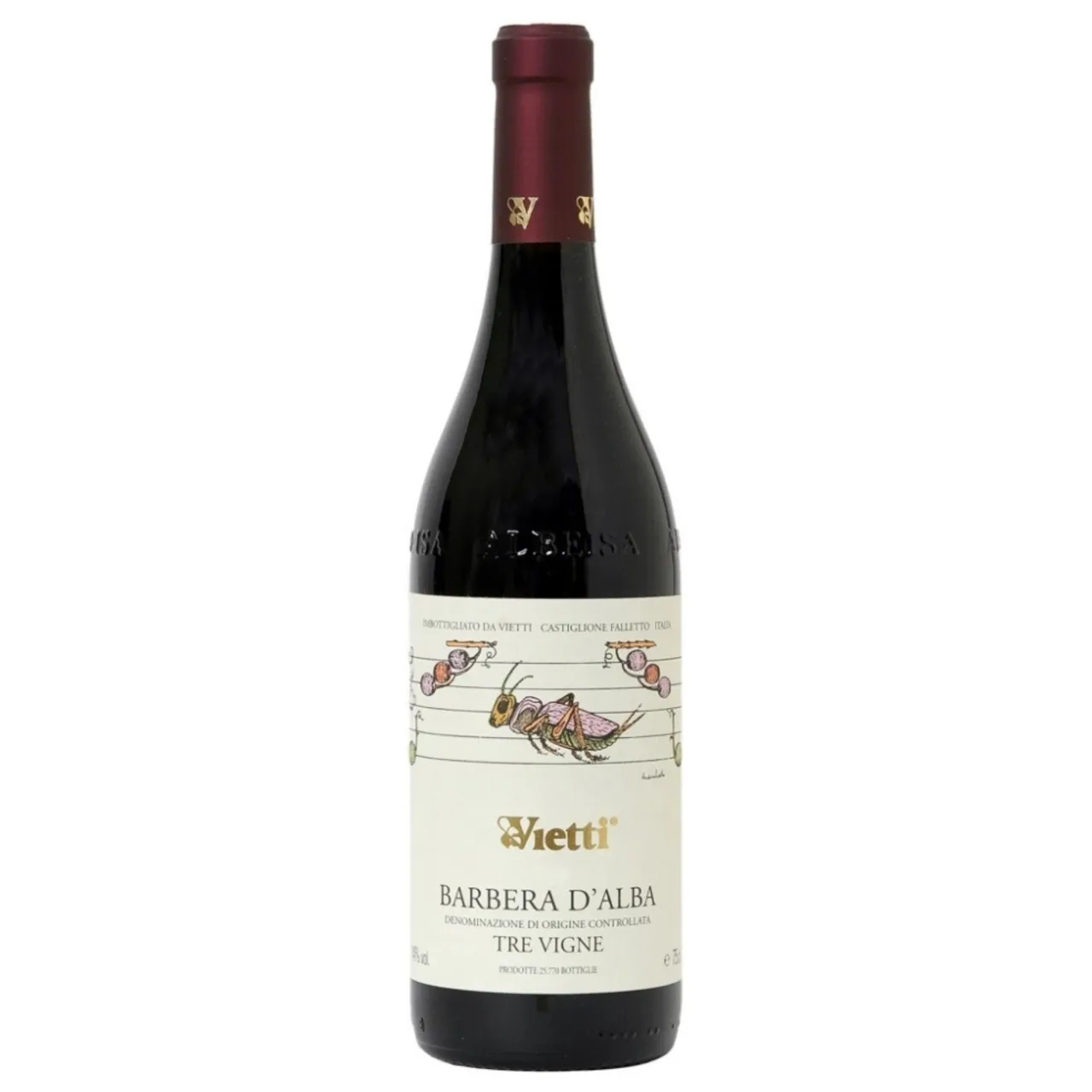 Vietti Barbera d’Asti Tre Vigne 2016 — Фронт