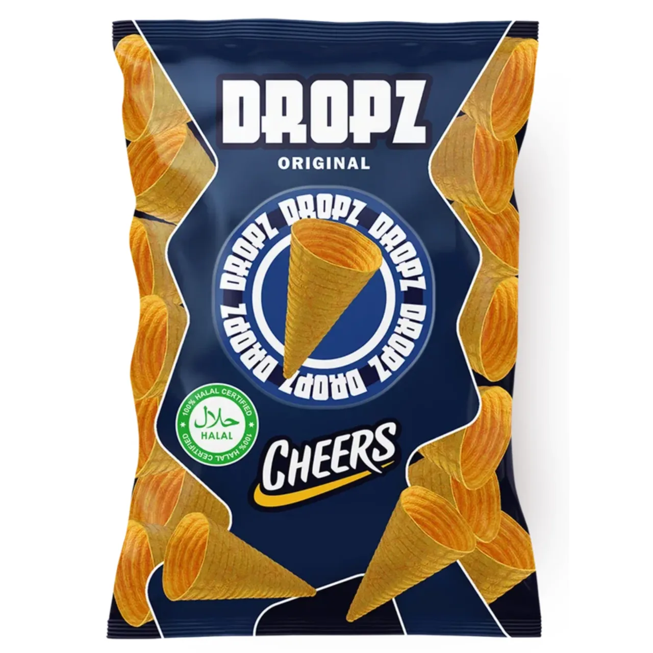ЧИПСЫ DROPZ ORIGINAL КУКУРУЗНЫЕ П/П — Фронт