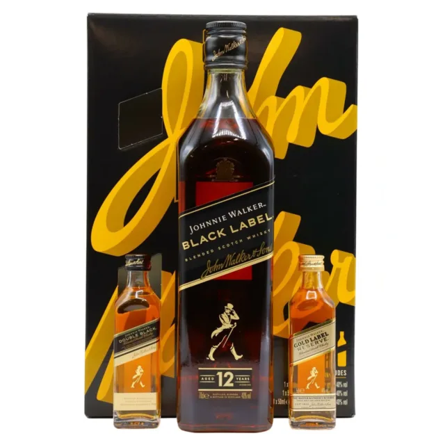 Johnnie Walker Black 2 бокала