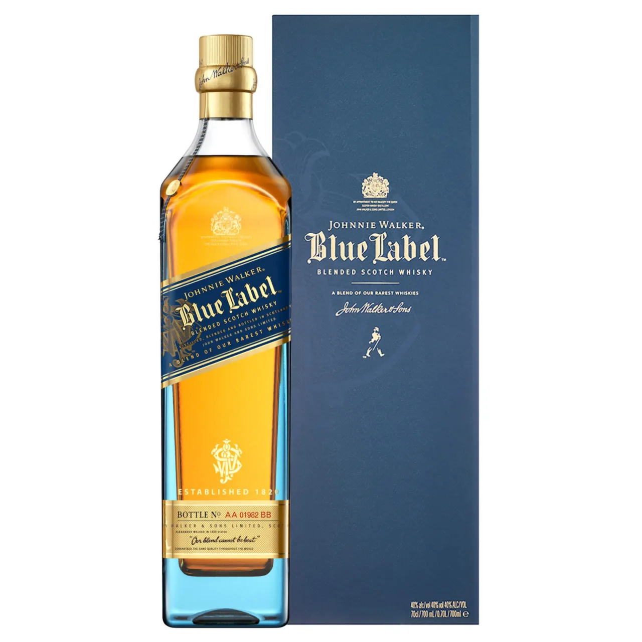 Johnnie Walker Blue Label Cobalt — Фронт