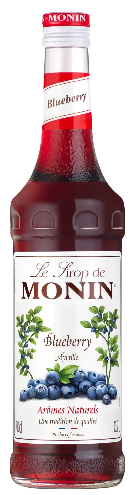 RU Фруктовое пюре Monin Черника "BLUEBERRY", пэт, основа — Фронт