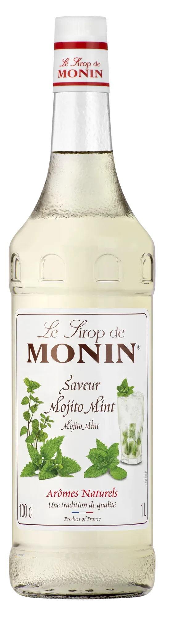 RU Сироп Monin Мохито Мятный, "MOJITO MINT", стекло — Фронт