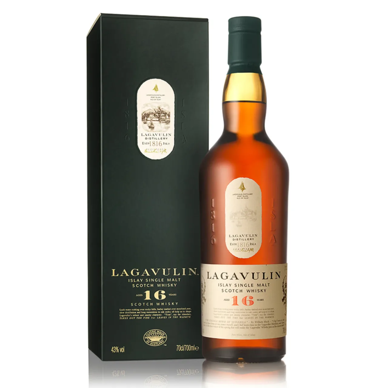 Lagavulin 16 YO — Фронт