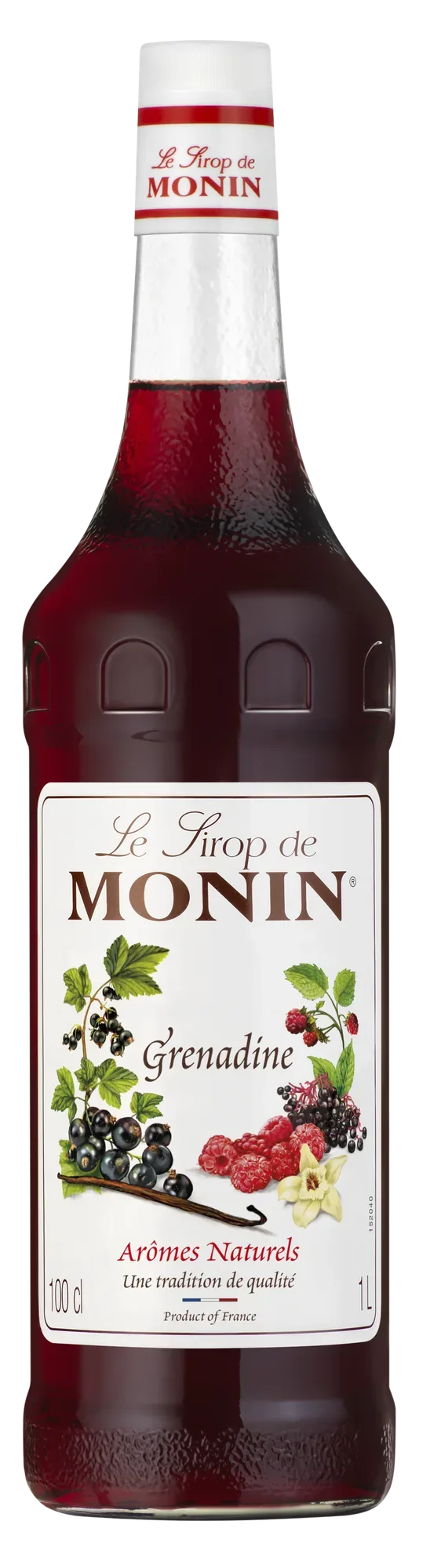 RU Сироп Monin Гренадин, "GRENADINE", стекло — Фронт