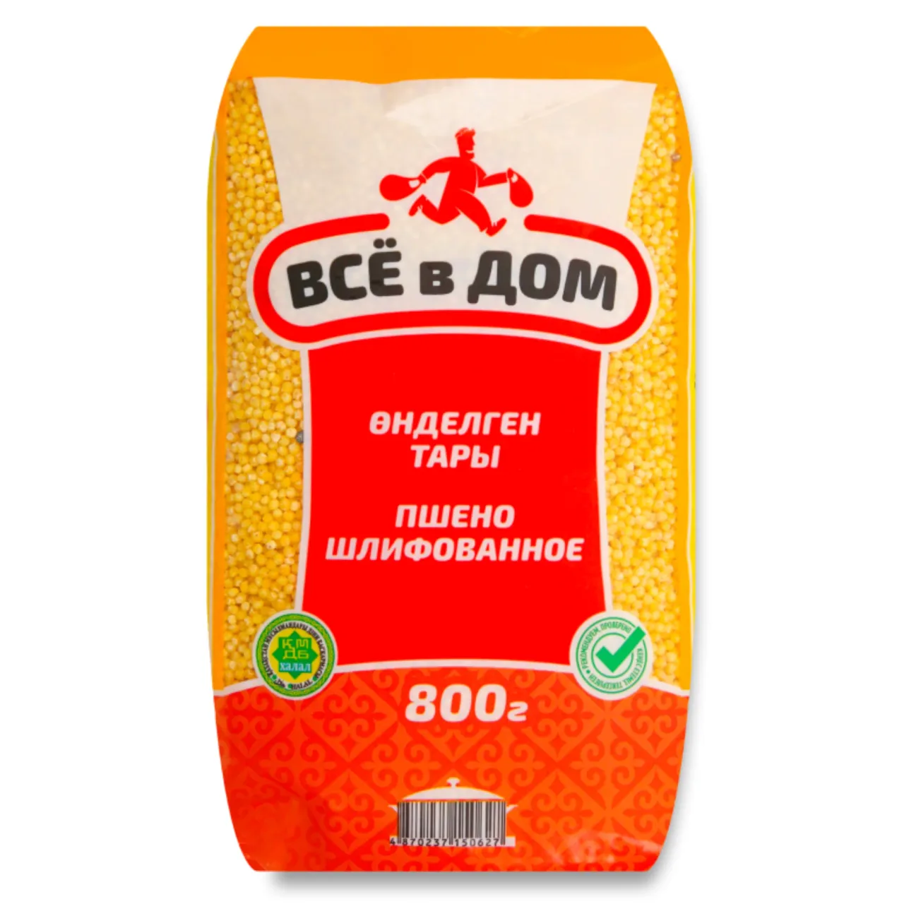 КРУПА ВСЁ В ДОМ ПШЕНО П/П — Фронт