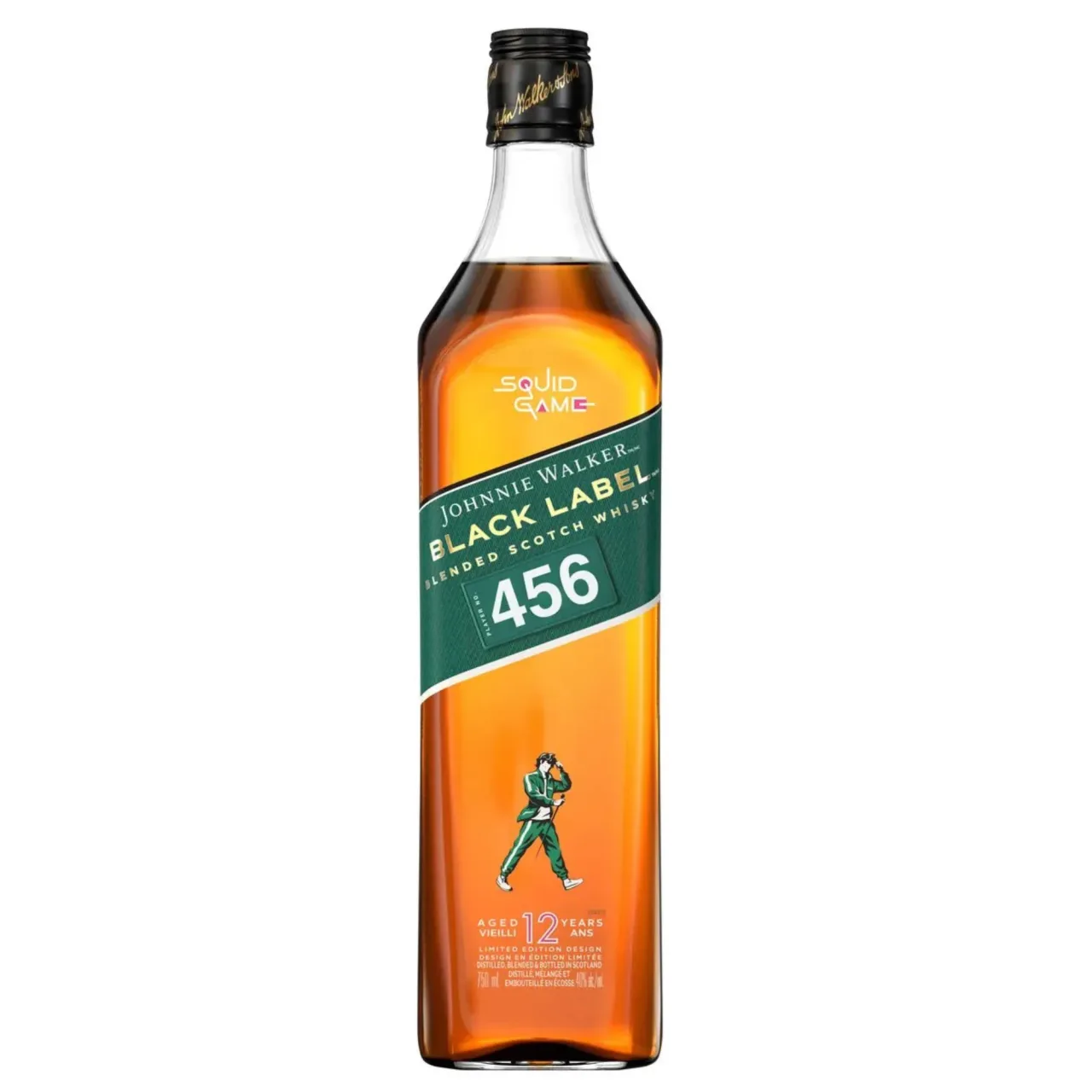 Johnnie Walker Black Label Squid Game — Фронт